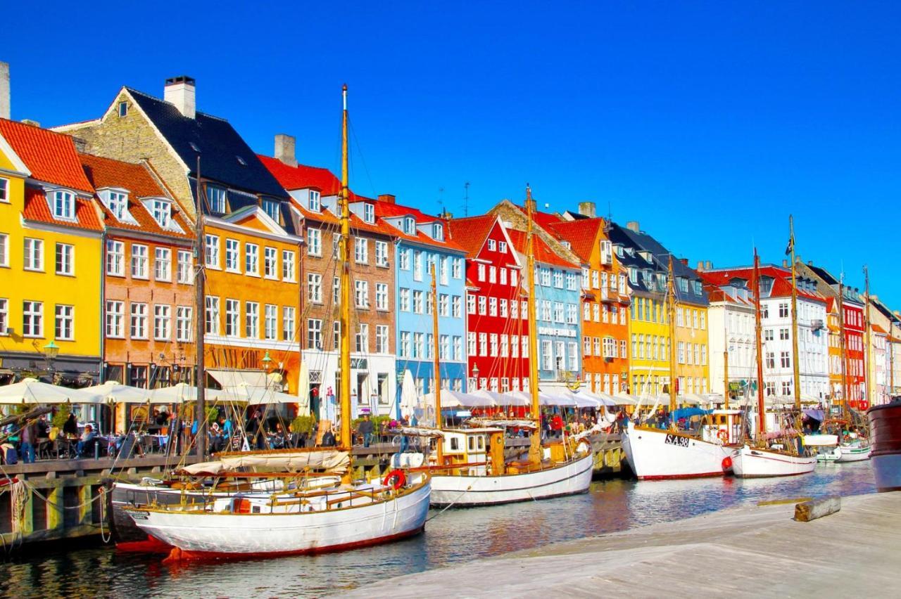 Central Copenhagen Apt With Balcony, Free Parking W Elevator Экстерьер фото